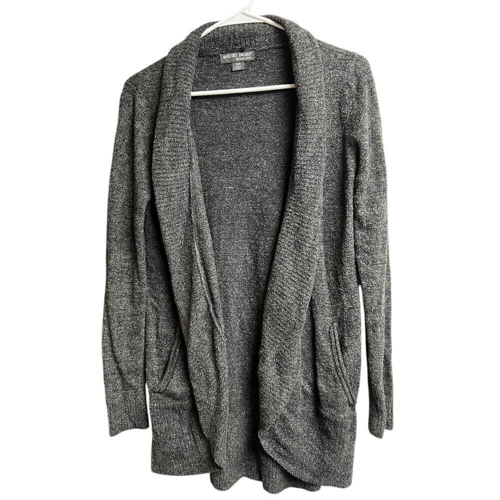 Barefoot Dreams Bamboo Cozy Chic Lite Circle Lounge Cardigan XS/S Gray
